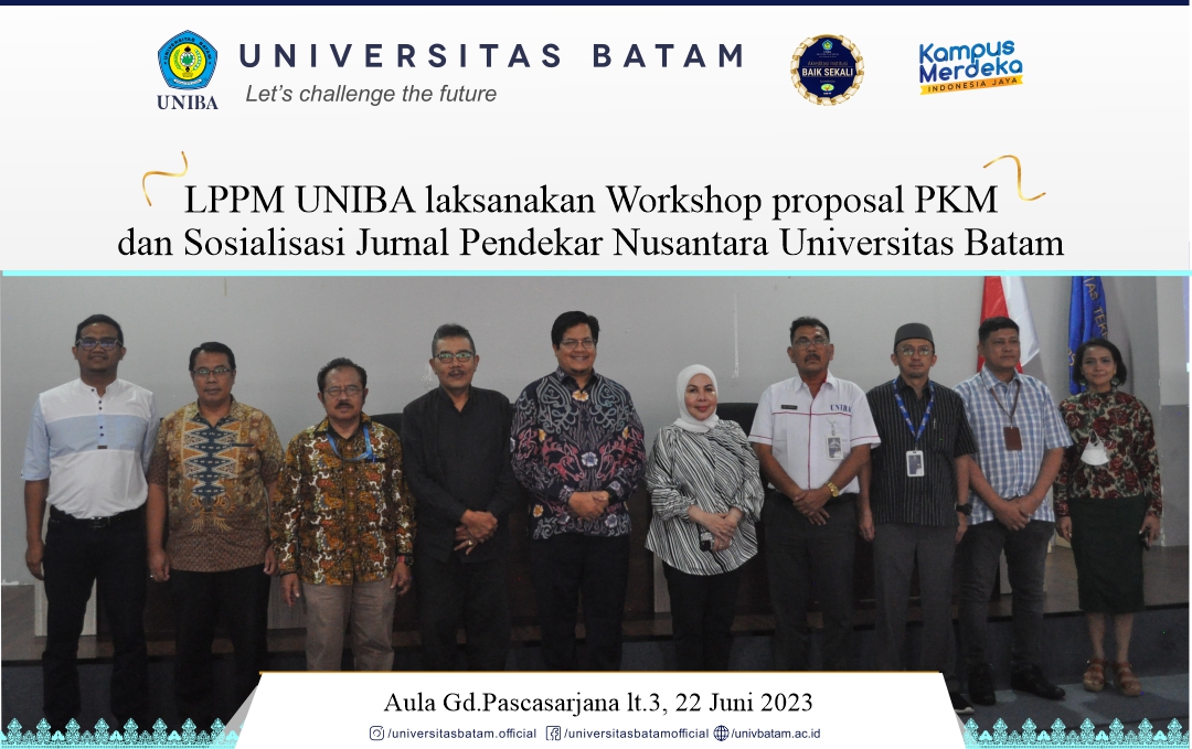 LPPM UNIBA laksanakan Workshop proposal PKM dan Sosialisasi Jurnal Pendekar Nusantara Universitas Ba